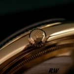 Rolex Day Date 118238 Yellow Gold Black Dial Stainless Steel 36mm Mens Replica Watch - Image 4