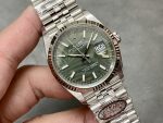 Rolex Datejust 36mm Fluted Bezel Green Palm Index Dial Jubilee 126234 0047 - Image 4