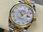 Rolex Datejust 126333 0018 41mm White Mother of Pearl Diamond Dial Men's Watch - Image 6