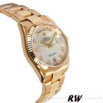 Rolex Day-Date 118238 MOP White Dial 36mm Unisex Replica Watch - Image 2