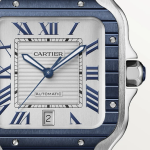 CARTIER SANTOS WSSA0047 Blue PVD Bezel 39.8mm - Image 4