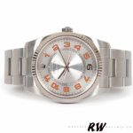 Rolex Oyster Perpetual Air-King 114200 Concentric Silver Dial 34mm Unisex Replica watch - Image 4