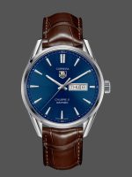 TAG Heuer Carrera Calibre 5 Day Date Blue Dial WAR201E.FC6291