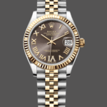 Rolex Datejust 31mm Stainless Steel and Yellow Gold 278273 0018 Grey VI Roman Jubilee