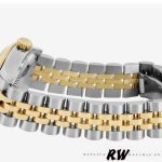 Rolex Datejust 179173 Silver Jubilee Diamond Dial Fluted Bezel 26MM Lady Replica Watch - Image 5