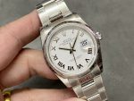 Rolex Datejust m126200 0008 White Roman Dial Stainless Steel 36MM Unisex Replica Watch - Image 4