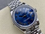 Rolex Datejust 31 Stainless Steel and White Gold Blue Roman Dial m278384rbr 0037 Women's Watch - Image 4