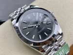 Rolex Datejust 41 Stainless Steel Grey Dial Jubilee Band M126300 0008 Men's Watch - Image 4