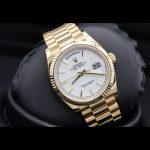 Rolex Day-Date 36MM 128238 0081 Fluted Bezel White Index Dial Unisex Replica Watch - Image 12