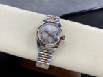Rolex Datejust 31mm Stainless Steel and Rose Gold m278241 0030 Rhodium Roman VI Jubilee - Image 5