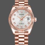 Rolex Datejust 178275 Everose Gold Jubile Silver Dial 31mm Lady Replica Watch