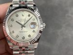 Rolex Datejust 31 and 41mm Oystersteel Silver Dial m278274 0030 - Image 3