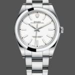 Rolex Oyster Perpetual 114300 White Dial 39mm Mens Replica Watch