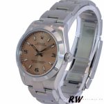 Rolex Oyster Perpetual 177210 Stainless Steel Pink Dial 31mm Lady Replica Watch - Image 3