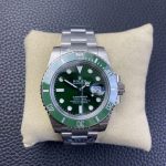 Rolex Submariner Date 116610LV Stainless Steel Oyster 40MM Green Dial Mens Replica Watch - Image 3
