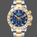 Rolex Daytona 116523 Steel Yellow Gold Blue Racing Dial 40mm Mens Replica Watch