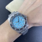 Rolex Submariner Sandblasted DIWF Edition Carbon Bezel  Ice Blue Dial - Image 12