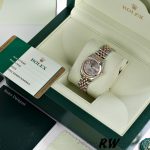 Rolex Datejust 179161 Stainless Steel and Everose Gold Steel Roman Dial 26MM Lady Replica Watch - Image 6