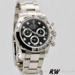 Rolex Cosmograph Daytona 116509 Black Dial White Gold 40MM Mens Replica Watch - Image 2
