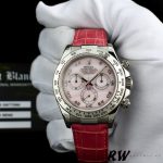 Rolex Daytona 116519 Rose MOP Arabic Pink Strap 40mm Mens Replica Watch - Image 2