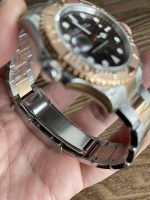 Rolex Yacht-Master 126621 EverRose Gold Black Dial 40MM Mens Replica Watch - Image 23