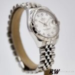 Rolex Datejust 178344 Stainless Steel Silver Diamond Dial 31MM Lady Replica Watch - Image 2