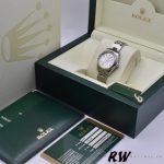 Rolex Oyster Perpetual 176234 Silver Dial Blue Baton 26MM Lady Replica Watch - Image 6