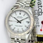 Rolex Datejust 178344 White Dial Stainless Steel 31MM Lady Replica Watch - Image 2