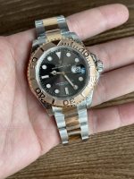 Rolex Yacht-Master 126621 EverRose Gold Black Dial 40MM Mens Replica Watch - Image 16
