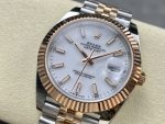 Rolex Datejust Steel & Everose Gold White Dial M126231 0017 - Image 5
