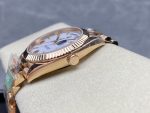 Rolex Day-Date 228235 White Roman Numeral Dial Fluted Bezel 40mm Mens Replica Watch - Image 7