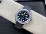 Rolex Yacht Master White Gold 42mm 226679TBR Bagutte bezel Black Dial - Image 7