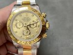 Rolex Cosmograph Daytona 116503 Yellow Gold Champagne Diamond Dial 40MM Mens Replica Watch - Image 3
