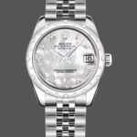 Rolex Datejust 178344 Mother of Pearl White Dial Diamond 31MM Lady Replica Watch