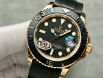 Rolex Yacht-Master 126655 40mm Automatic Black Dial 18kt Everose Gold Watch - Image 5