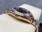 Rolex Day-Date 128345RBR Slate Dial Everose Gold 36MM Unisex Replica Watch - Image 7