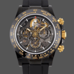 Rolex Daytona Blaken Black 1:1 Mirror Skeleton Dial 40mm Men's Watch