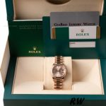 Rolex Datejust 279175 Sundust Diamonds Dial Fluted Bezel 28mm Lady Replica Watch - Image 6