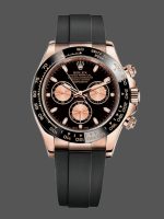 Rolex Cosmograph Daytona 116515LN Rose Gold Black Dial 40mm Mens Replica Watch