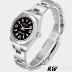 Rolex Oyster Perpetual 176200 Stainless Steel Case Black Dial 26MM Lady Replica Watch - Image 3
