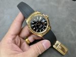 Rolex Sky Dweller m336238 0002 Yellow Gold Black Dial 42mm Mens Replica Watch - Image 6