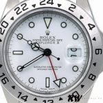 Rolex Explorer II 16570 Stainless Steel White Dial 40MM Mens Replica Watch - Image 2