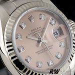 Rolex Datejust 179179 Pink Diamond Dial Fluted Bezel 26MM Lady Replica Watch - Image 3