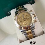 Rolex Cosmograph Daytona 116503 Champagne Index Dial 40MM Mens Replica Watch - Image 4