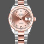 Rolex Datejust 178341 Pink Roman Numeral Dial 31MM Lady Replica Watch