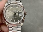 Rolex Day Date 40 18K White Gold Slate Dial M228239 0060 Men's Watch - Image 3