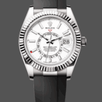 Rolex Sky Dweller 42 White Gold White Dial Oysterflex M336239 0003