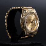 Rolex Day-Date 218238 Champagne Ruby Dial Yellow Gold 41MM Mens Replica Watch - Image 2