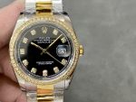 Rolex Datejust 36 Yellow Gold Black Dial m126283rbr 0008 - Image 3