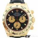 Rolex Cosmograph Daytona 116518 Black And Champagne Dial 40mm Mens Replica Watch - Image 2